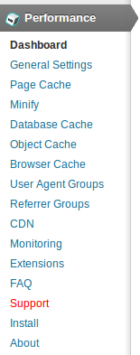 w3 total cache options