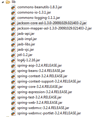 Content Negotiation in Spring - Jar Files
