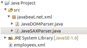 XML SAX Parser