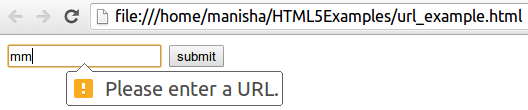 HTML5 URL
