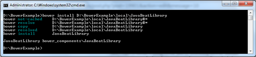 Install Local JavaBeatLibrary