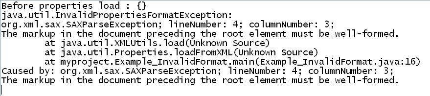 Java-InvalidpropertyFormatException-Example