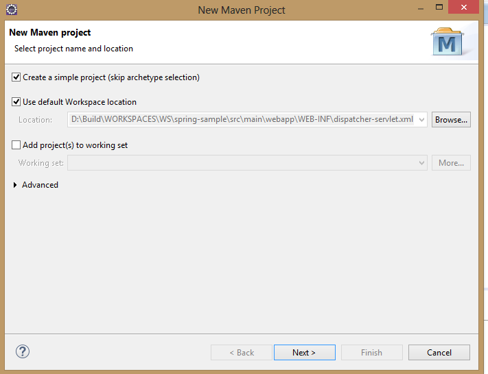 Maven Project In Eclipse