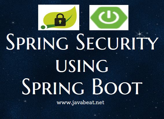 Spring Boot and Spring Security